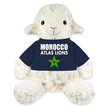Maroc - Mouton en peluche Annika MiniFeet® - bleu marine - Devant