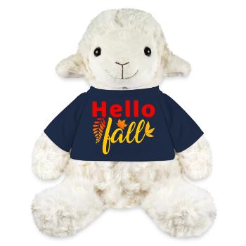 Automne Bonjour Automne - Mouton en peluche Annika MiniFeet® - bleu marine - Devant