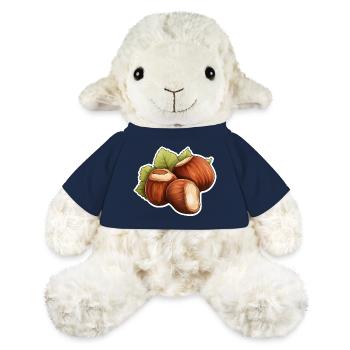 Noisettes 3 pièces - Mouton en peluche Annika MiniFeet® - bleu marine - Devant