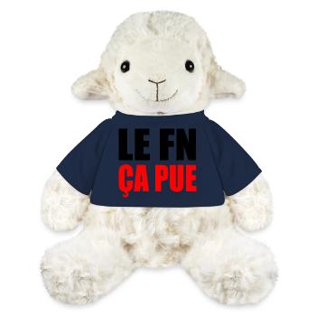 le fn ça pue - Mouton en peluche Annika MiniFeet® - bleu marine - Devant