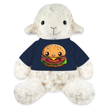 Lustiger Burger Comic - MiniFeet® Schaf Annika - French Navy - Vorne