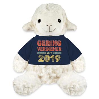 Décision 2019 - Mouton en peluche Annika MiniFeet® - bleu marine - Devant