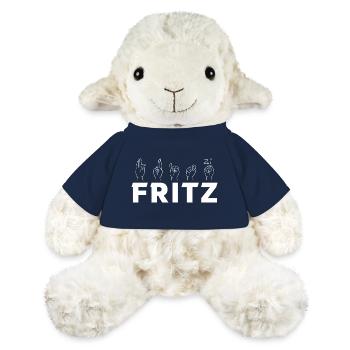 Gebärdensprache Fritz - MiniFeet® Schaf Annika - French Navy - Vorne