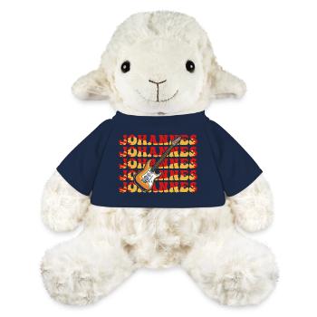 Johannes - Mouton en peluche Annika MiniFeet® - bleu marine - Devant