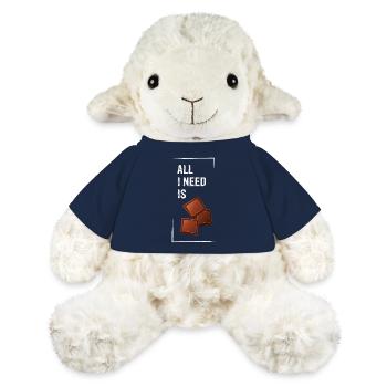 ALL I NEED IS LOVE AND Chocolate - MiniFeet® Schaf Annika - French Navy - Vorne