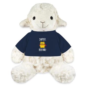 Bernd - Mouton en peluche Annika MiniFeet® - bleu marine - Devant