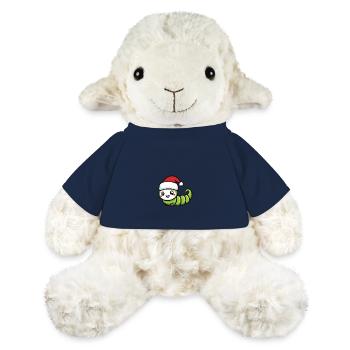 Wurm Weihnachten Niedlich - MiniFeet® Schaf Annika - French Navy - Vorne