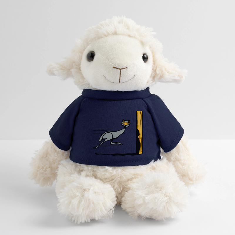 Drôle, autruche émeu course cool drôle de bande de Mouton en peluche Annika MiniFeet®