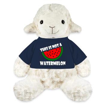 THIS IS NOT A WATERMELON - Mouton en peluche Annika MiniFeet® - bleu marine - Devant
