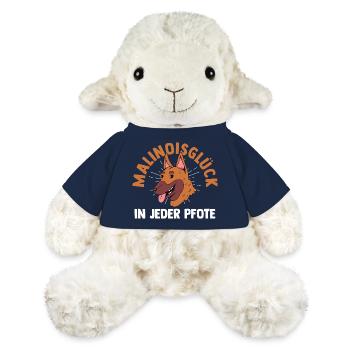 Berger Belge Malinois - Mouton en peluche Annika MiniFeet® - bleu marine - Devant