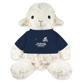 Motivation supplémentaire femmes cyclistes téléphone portable - Mouton en peluche Annika MiniFeet® - bleu marine - Devant
