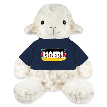 Flag of Moers, Germany - MiniFeet® Sheep Annika - french navy - Front