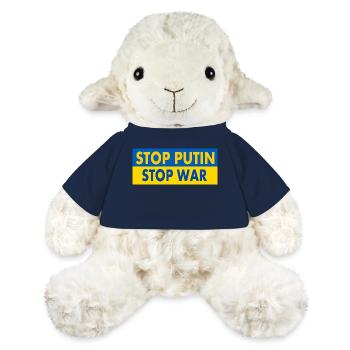Stop war - MiniFeet® Sheep Annika - french navy - Front