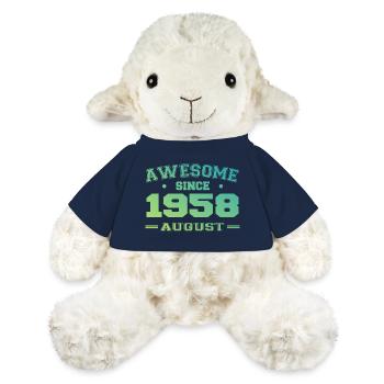 1958 August Year Birth Birthday August 1958 - MiniFeet® Sheep Annika - french navy - Front