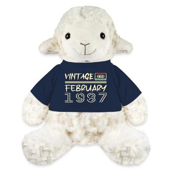 Februar 1987 Bestes Geschenk Februar 1987 - MiniFeet® Schaf Annika - French Navy - Vorne