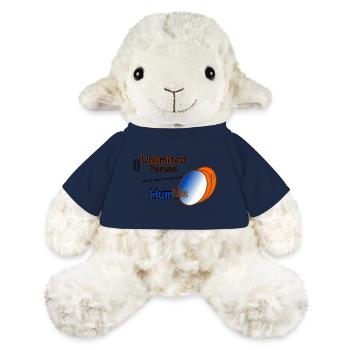 Life ist easy to choose to be Humble - MiniFeet® Schaf Annika - French Navy - Vorne