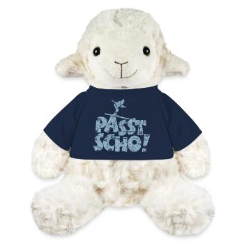 Passt Scho! Après-Ski T-Shirt (Damen/Navy) - MiniFeet® Schaf Annika - French Navy - Vorne