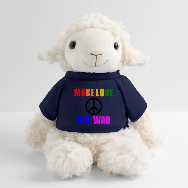 Make love not war Mouton en peluche Annika MiniFeet®