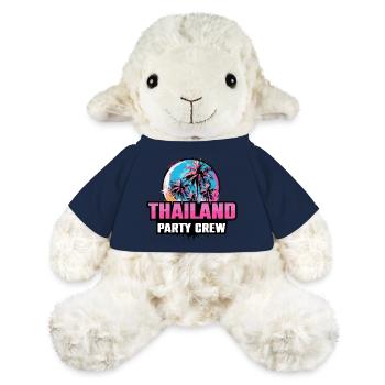 Thaïlande Party Crew Vacances Dire - Mouton en peluche Annika MiniFeet® - bleu marine - Devant