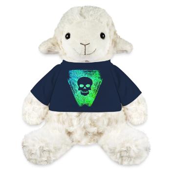 Crâne 2 E 5 - Mouton en peluche Annika MiniFeet® - bleu marine - Devant