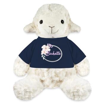 Bichette - Mouton en peluche Annika MiniFeet® - bleu marine - Devant