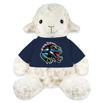 Caméléon - Mouton en peluche Annika MiniFeet® - bleu marine - Devant