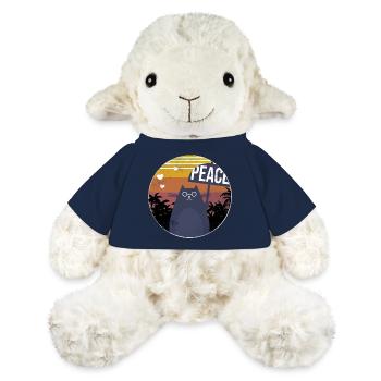 Drôle de chat - Mouton en peluche Annika MiniFeet® - bleu marine - Devant