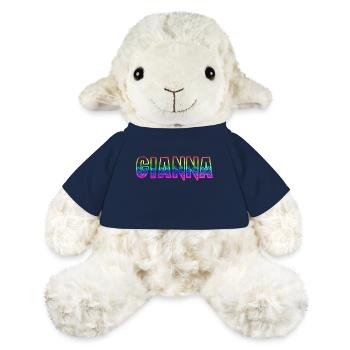 gianna rs arc-en-ciel - Mouton en peluche Annika MiniFeet® - bleu marine - Devant