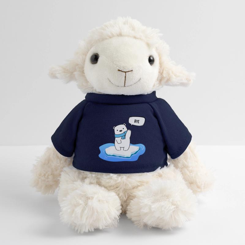 Kleiner Eisbär auf schmelzendem Eis - Bye MiniFeet® Schaf Annika