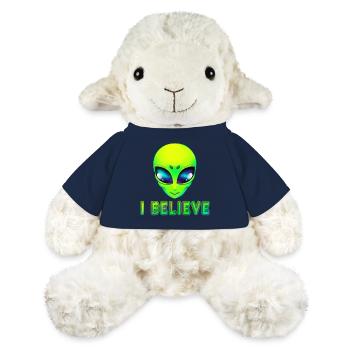 Extraterrestres extraterrestres - Mouton en peluche Annika MiniFeet® - bleu marine - Devant