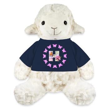 floraison de fruits h - Mouton en peluche Annika MiniFeet® - bleu marine - Devant