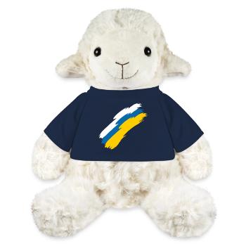 Drapeau des îles Canaries - Mouton en peluche Annika MiniFeet® - bleu marine - Devant