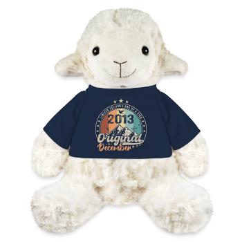 Dezember 2013 Geburtstagsgeschenk - Dezember 2013 - MiniFeet® Schaf Annika - French Navy - Vorne