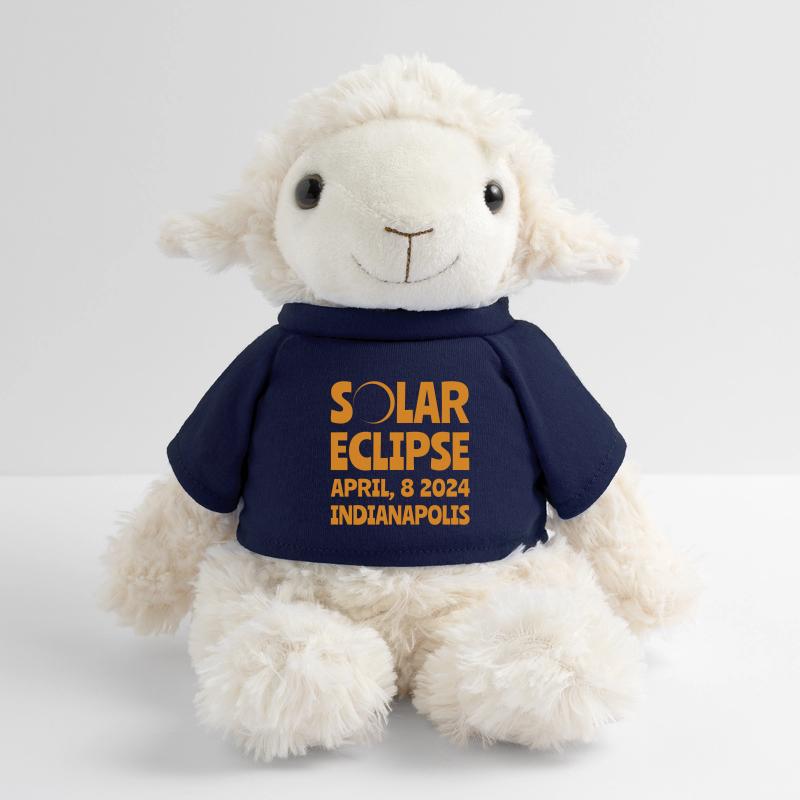 Solar Eclipse 2024 Indianapolis Indiana MiniFeet® Sheep Annika
