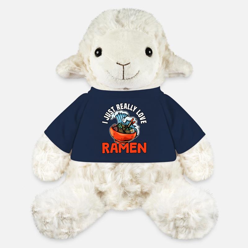 i just really like ramen - MiniFeet® Sheep Annika - french navy