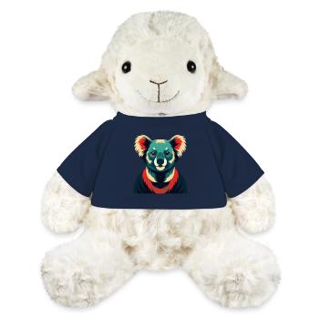 Koala Cartoon Figur Buntes Haustier Tier - MiniFeet® Schaf Annika - French Navy - Vorne