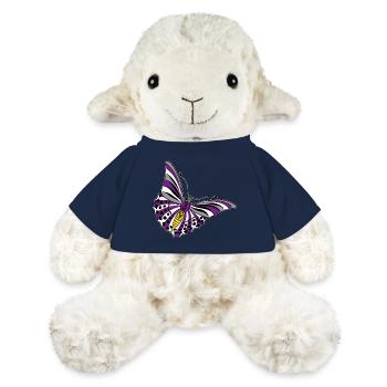 Schmetterling asexual non binary labrys lesbian - MiniFeet® Schaf Annika - French Navy - Vorne