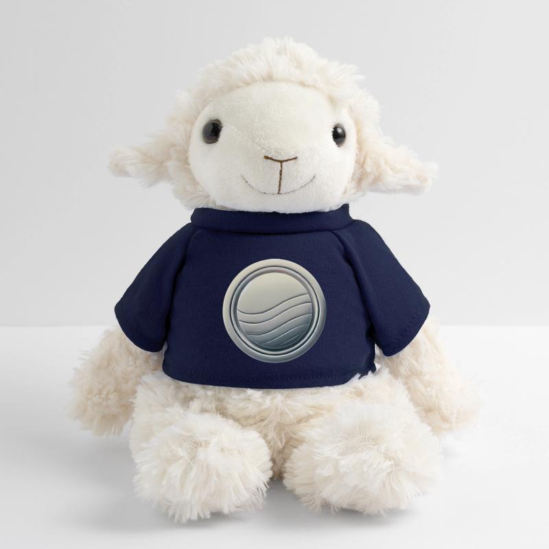 Conception moderne de l’emblème de l’insigne Mouton en peluche Annika MiniFeet®