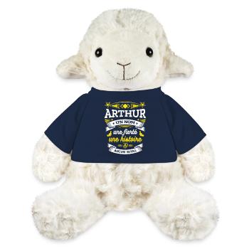 ARTHUR UN NOM UNE FIERTÉ AUCUN RIVAL - Mouton en peluche Annika MiniFeet® - bleu marine - Devant