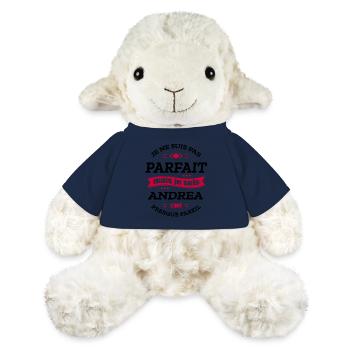 ANDREA PARFAIT - PRENOM ANDREA - Mouton en peluche Annika MiniFeet® - bleu marine - Devant