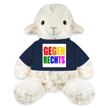 Gegen rechts - MiniFeet® Schaf Annika - French Navy - Vorne