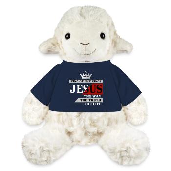 Jesus The King - MiniFeet® Sheep Annika - french navy - Front