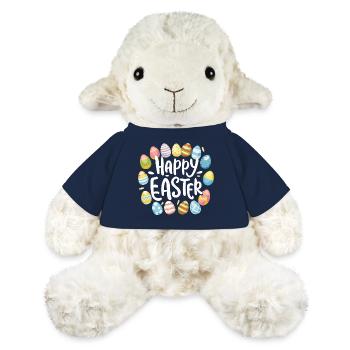 Happy Easter with Easter eggs - MiniFeet® Sheep Annika - french navy - Front