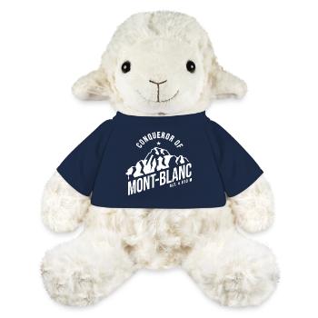 Bezwinger des Mont Blanc - MiniFeet® Schaf Annika - French Navy - Vorne