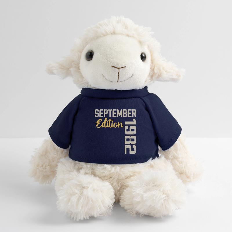 Septembre 1982 - 42e Anniversaire September 1982 Mouton en peluche Annika MiniFeet®