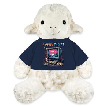 Every Pixel Tells a Story - Retro Gaming - MiniFeet® Sheep Annika - french navy - Front