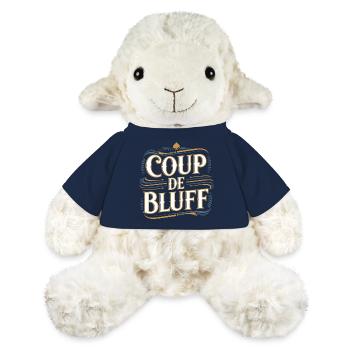 Coup de bluff - Mouton en peluche Annika MiniFeet® - bleu marine - Devant
