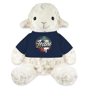 Équipe - Mouton en peluche Annika MiniFeet® - bleu marine - Devant