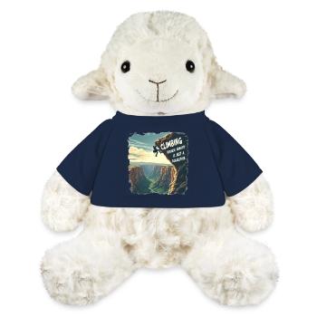 L’escalade - parce que la gravité n’est qu’une suggestion - Mouton en peluche Annika MiniFeet® - bleu marine - Devant