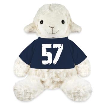 57 Nombre Vintage - Mouton en peluche Annika MiniFeet® - bleu marine - Devant